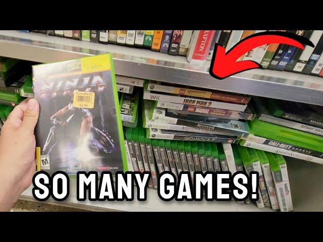 A week of game hunting at Goodwill...(here's what I found) | $10 Game Collection Episode 14