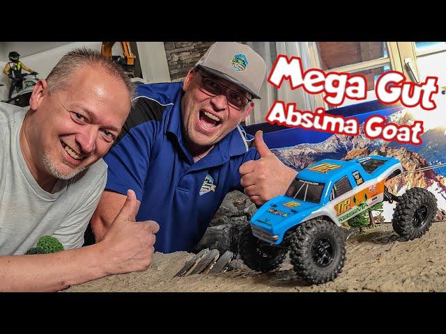 Absima Goat, Neuer Performance Crawler mit Brushless Antrieb