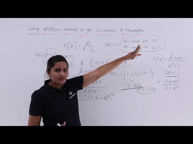 Long Division Method to Calculate Inverse Z-Transform