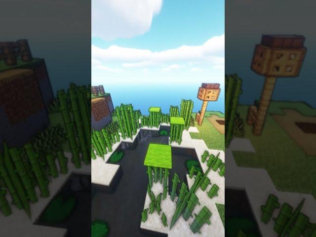 Minecraft Jump and Run Gameplay TIKTOK Format | 60fps 1440p HD | No Ads, No Credits