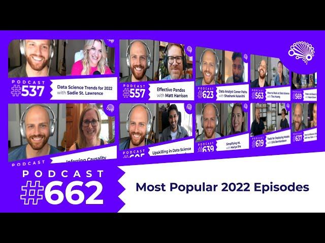 662: The Most Popular SuperDataScience Podcast Episodes of 2022 — with Jon Krohn (@JonKrohnLearns)