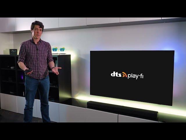 Wireless Home Entertainment with TPV and DTS Play-Fi