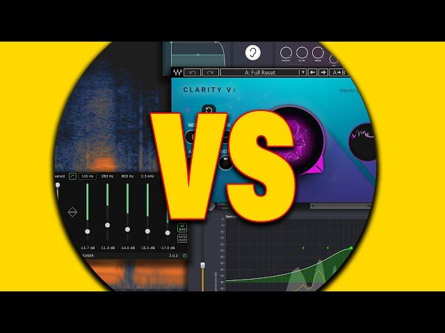 Best Background Noise Removers  2022…… so far - Clarity VX vs RX9 vx Brusfri VS Acon