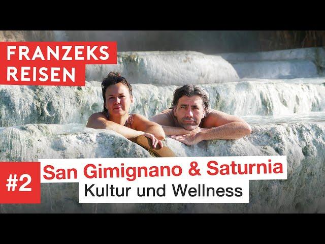 Saturnia und San Gimignano | Italien mit dem Campervan | #2