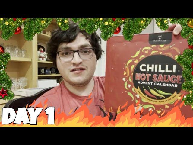 Chilli Hot Sauce Advent Calendar Day 1!