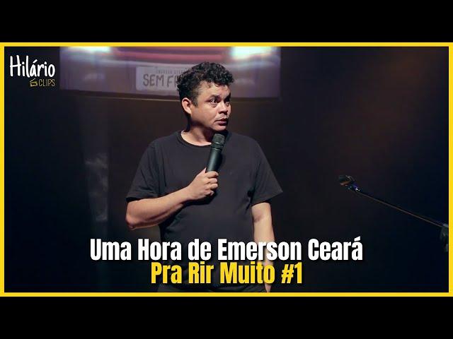 Uma Hora de Emerson Ceará | Pra Rir Muito #1 #comedia #standup #emersonceará