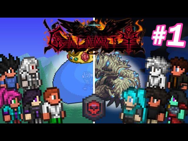 10 Idiots Vs Terraria’s Calamity Mod | EP. 1: The BEGINNING