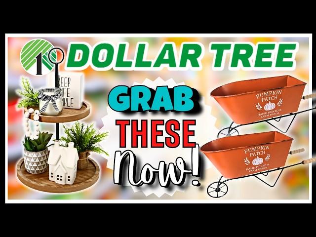  DOLLAR TREE HAUL Worthy Finds TOO GOOD to Pass Up! FALL 2024 Decor & New NEVER Seen Before Items!