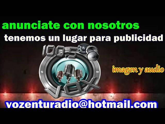 comercial septiembre  vox 100 5 radio