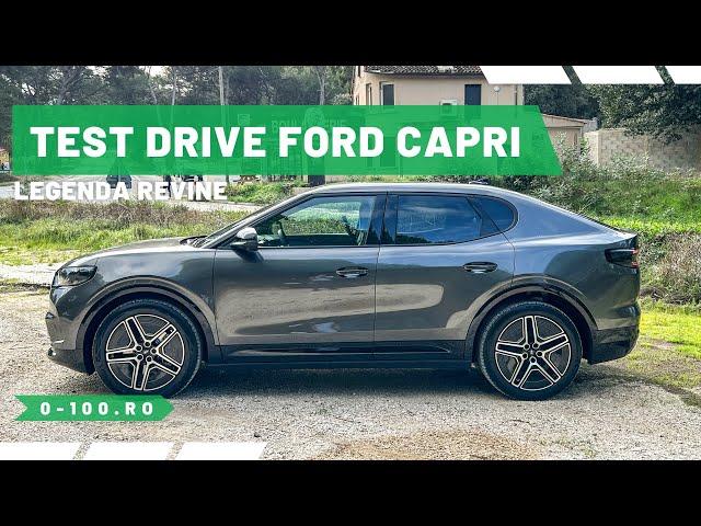 Test Drive Ford Capri. Legenda revine