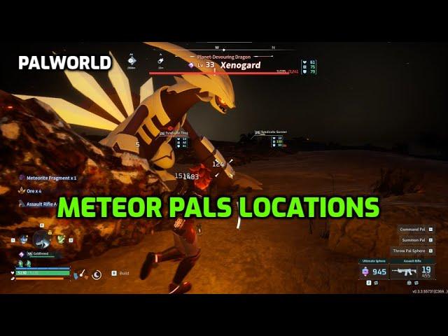 Palworld: Meteor Pal Locations | Selyne, Xenogard & Xenovader | Sakurajima Update