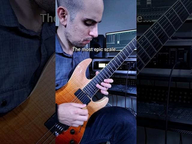 The most epic scale  #guitar #guitarsolo #metal #guitarist #guitarlesson #electricguitar