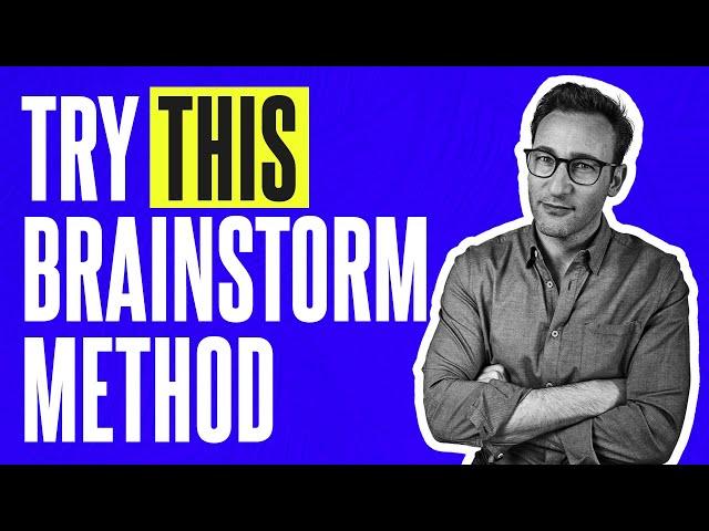 How to Generate NEW Business Ideas | Simon Sinek