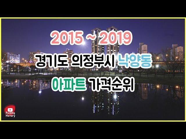 경기도 의정부시 낙양동 아파트 실거래가 ▶ 매매 가격 순위 TOP 20