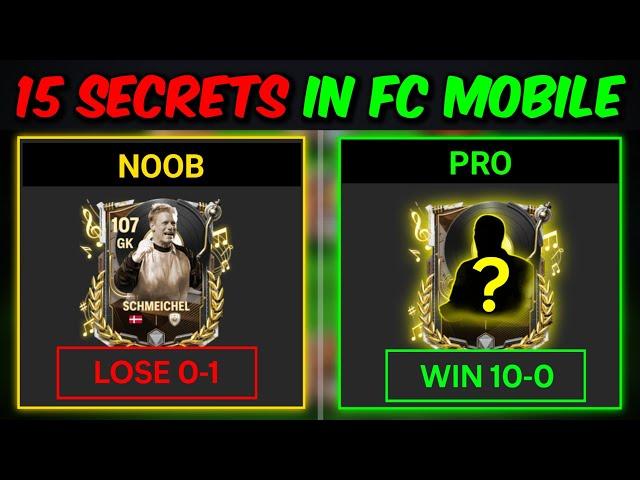 15 Tips I Wish I Knew Sooner in FC Mobile | Mr. Believer