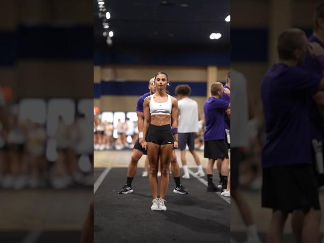 DANGEROUS‼️ NO HANDS #cheer #cheerleader #weber #danger #fyp #trust #flipping #cheerleading #stunt