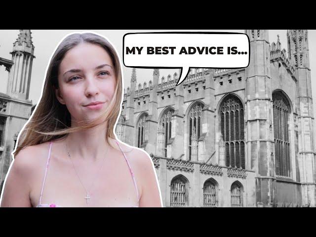 Asking Students "How To Get Into CAMBRIDGE UNIVERSITY?" | [Street Interview]