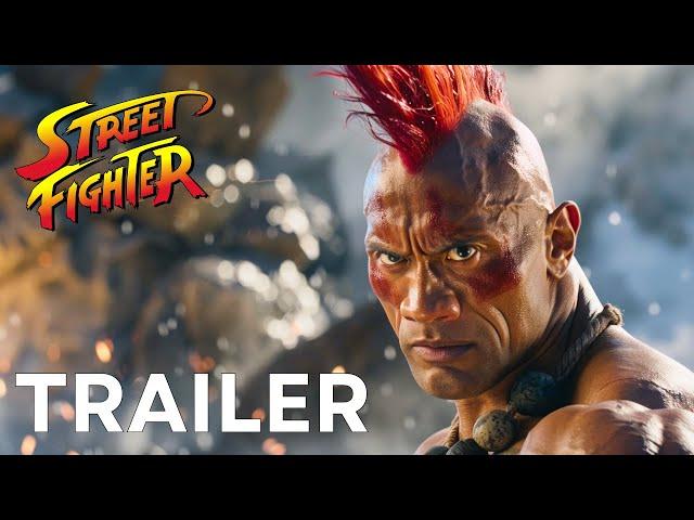 STREET FIGHTER - Teaser Trailer (2025) | Dwayne Johnson, Jason Momoa | Live Action Concept