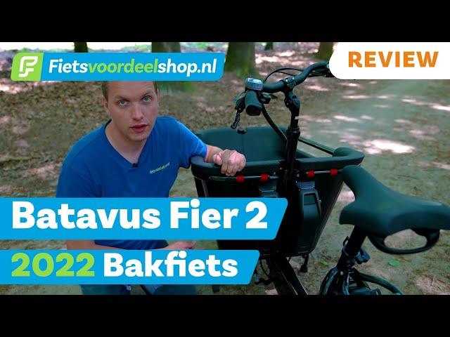 Batavus Fier2 bakfiets - Fietsvoordeelshop.nl Product Review