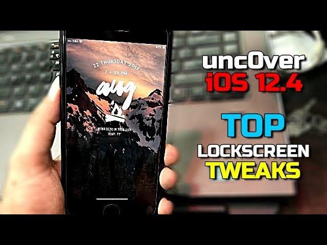 Top 5 LOCKSCREEN JAILBREAK Cydia Tweaks For Unc0ver Jailbreak iOS 12-12.4