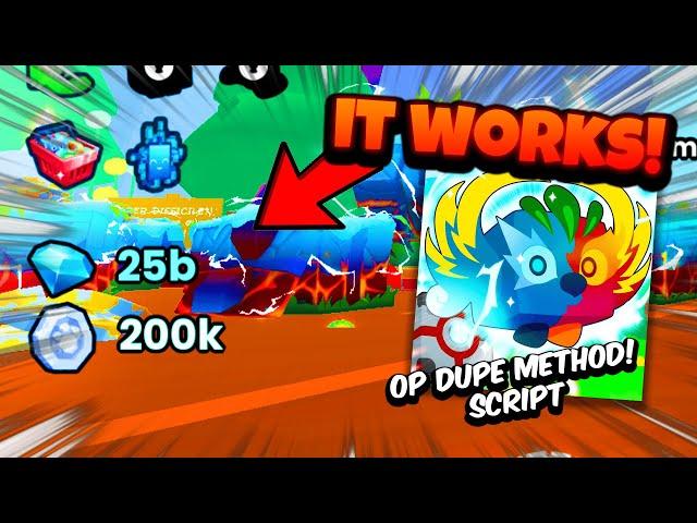 Gem Dupe Script! OP | ELEMENTAL Update in Pet Simulator 99  | Mobile & PC