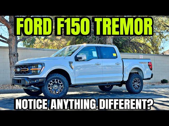 2024 Ford F150 Tremor 402A: Notice Anything Different?