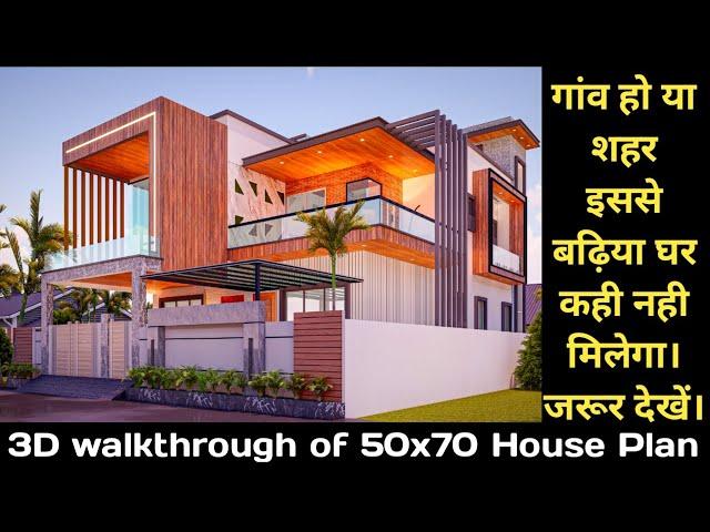 50x70 house plan,3500 sq ft house, Village House, house design with interiors @creativearchitects