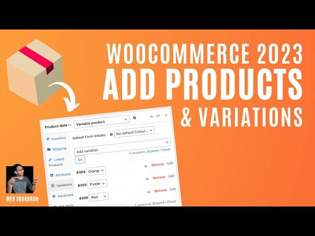 How to Add Products and Variable Products Woocommerce Tutorial 2023 Wordpress Ecommerce