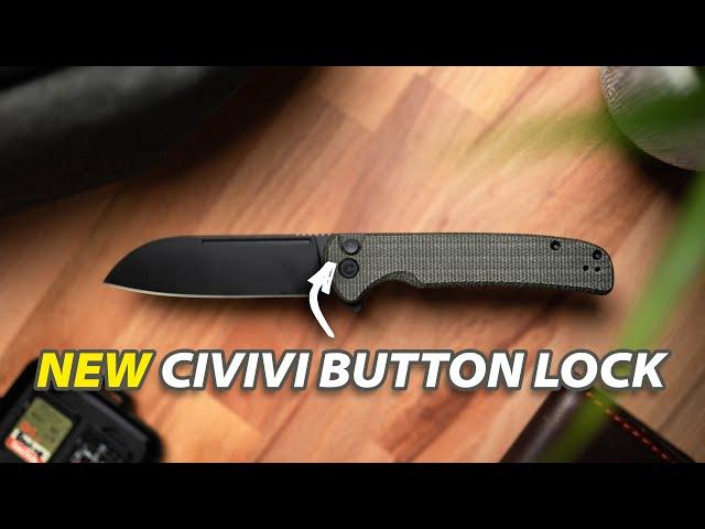 Is This NEW Button lock from Civivi GOOD? | The Chevalier