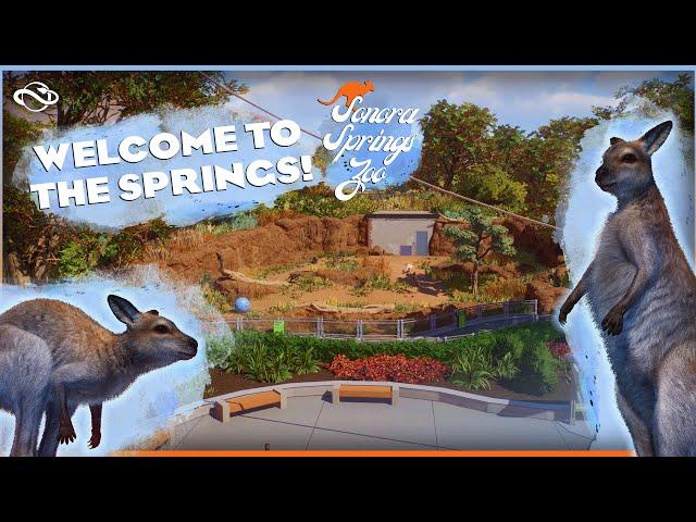 Welcome to Sonora Springs Zoo! | Wallaby Habitat Speedbuild