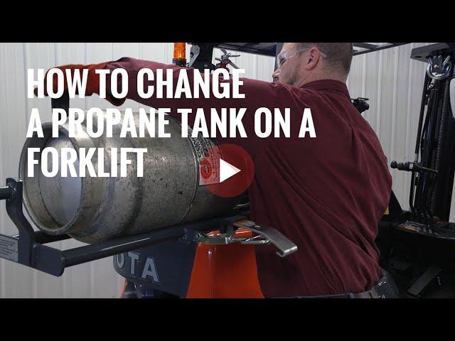 How to Safely Change a Propane Tank on a Forklift [Step-By-Step]