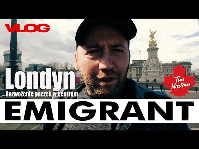 Rozwożę leki w centrum Londynu, ciekawe miejsca i pałac króla | EMIGRANT VLOG