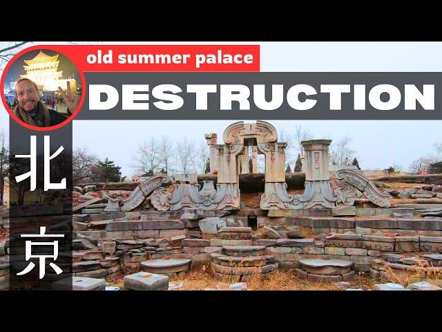 DESTROYED by the British - The Old Summer Palace 圆明园