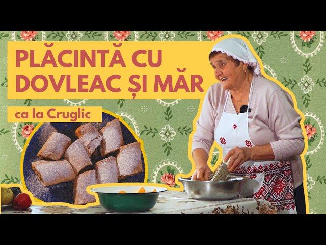 Plăcintă cu dovleac și măr, gătită de Mura Grecu din Cruglic | Caietul cu rețete