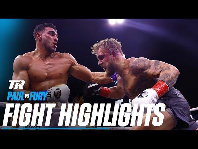 Tommy Fury Upsets Jake Paul By Split Decision | FIGHT HIGHLIGHTS