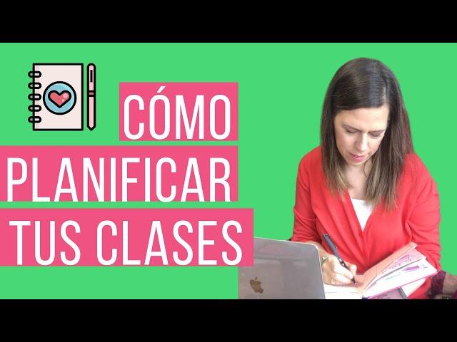 LA PLANIFICACIÓN DE CLASES - ideas para formadores 