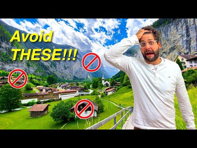 10 Tourist Mistakes to Avoid in Switzerland  | A Local's Insider Guide!