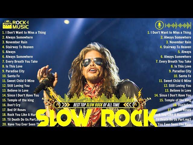 Scorpions, GnR, Bon Jovi, Metallica, John Denver, Dido  Slow Rock Songs 70s 80s Full Album