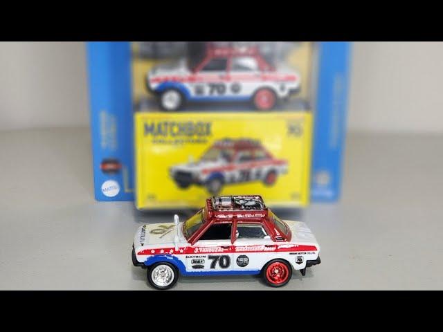 Matchbox Collector's 70 Datsun 510 Rally #Matchbox #ToyCollector #Datsun #510 #Datsun510 #RallyCar