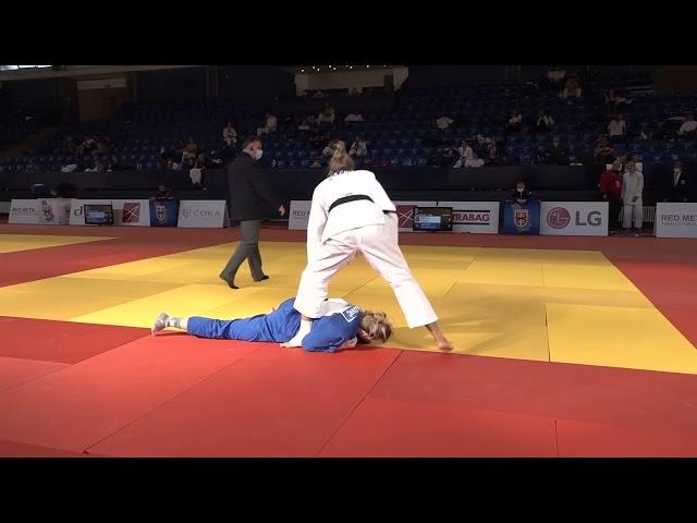 Milica Cvijić SLA Jelena Stanković DIN 1:0 -78kg #PrvenstvoSrbijeZaSeniore2020 #JudoIsBack