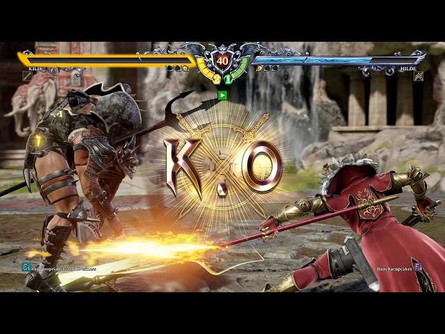 Hilde (Bunchacupcakes) vs Kilik (Inappropriate Lizard Business)