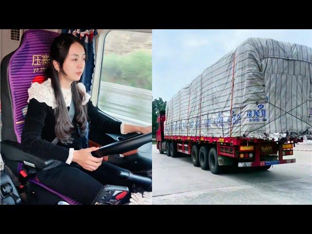 Life of a Beautiful Female Truck Driver Li Xiaomei