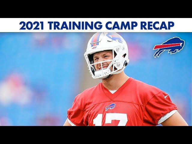 Buffalo Bills Training Camp Recap 2021 | Final 53-Man Roster