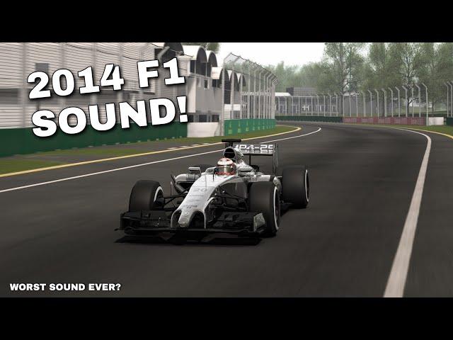 This F1 MOD has the OLD V6 HYBRID SOUND! 