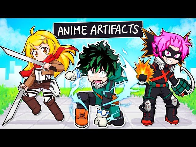 Playing as ANIME CHARACTERS in Roblox!