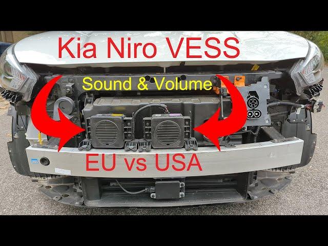 Kia Niro VESS - USA vs Europe Comparison