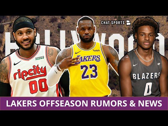 Lakers Rumors: Sign Carmelo Anthony? LeBron James Wants To Retire A Laker & Scouting Bronny James