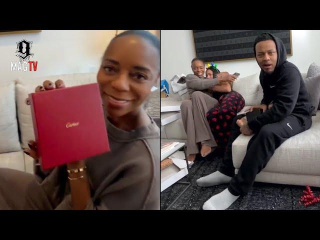 Bow Wow Surprises Mom Teresa With A $13k Cartier Nail Bracelet! 