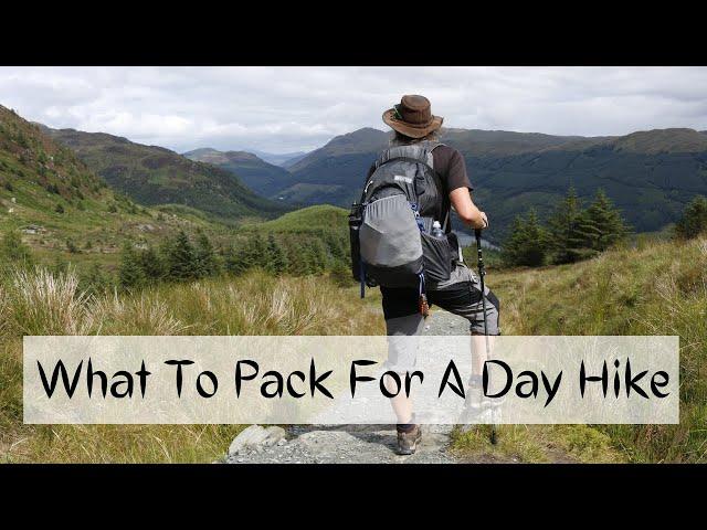 What To Pack For A Day Hike In The UK