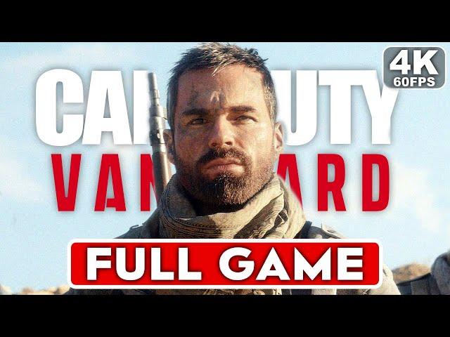 CALL OF DUTY VANGUARD Gameplay Walkthrough Part 1 Campaign FULL GAME [4K 60FPS] - No Commentary